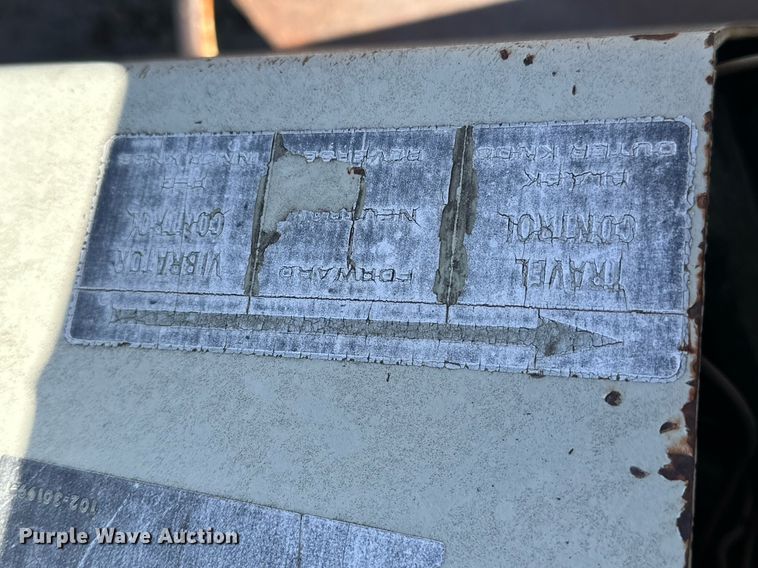 image for item NS9233 Rex SP910 single drum vibratory roller