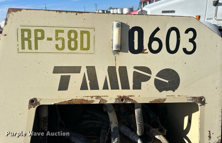 image for item NS9237 Tampo RP58D single drum vibratory roller