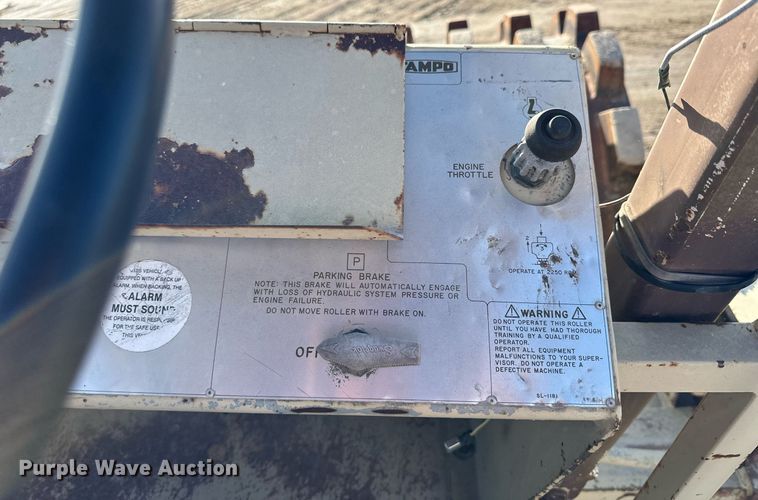 image for item NS9237 Tampo RP58D single drum vibratory roller