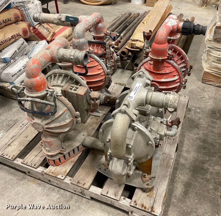 image for item OC9559 (4) diaphragm pumps 