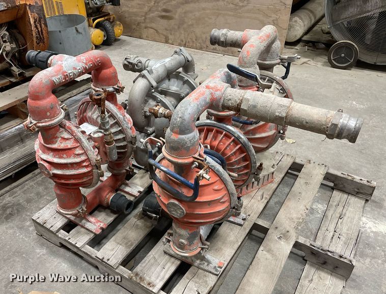 image for item OC9559 (4) diaphragm pumps 