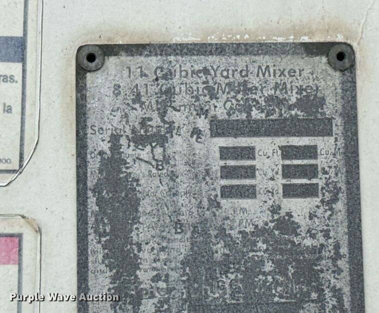 image for item OD9969 2002 Mack CV513 ready mix truck