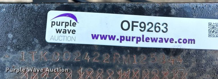 image for item OF9263 1994 Trail King  TK40LP equipment trailer