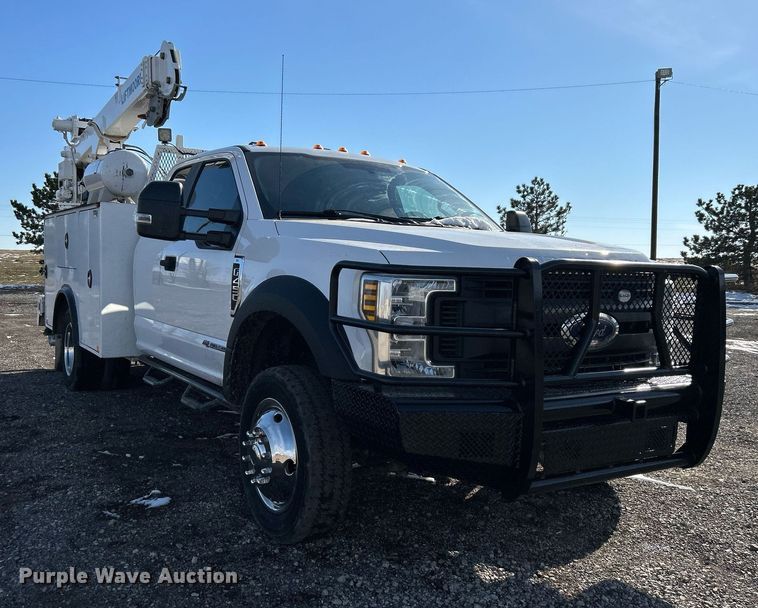image for item OI9542 2018 Ford F450 Super Duty  SuperCab utility / service truck