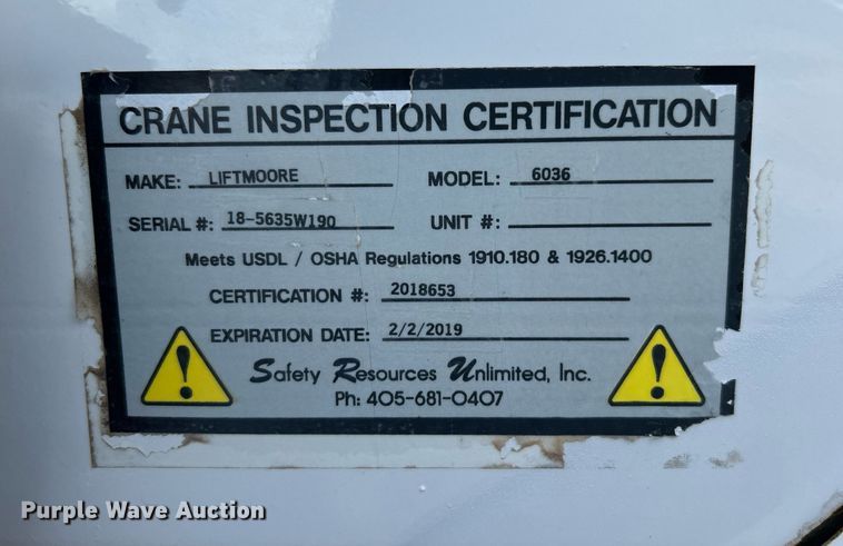 image for item OI9542 2018 Ford F450 Super Duty  SuperCab utility / service truck