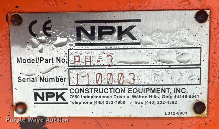 image for item OI9563 NPK PH-3 breaker