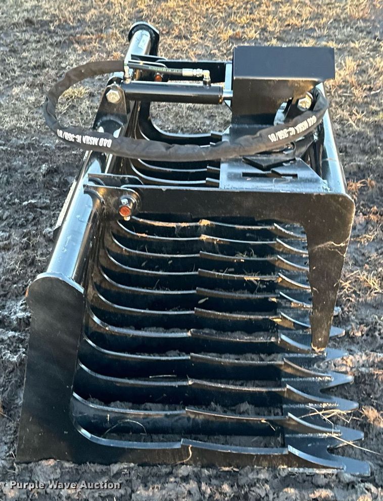 image for item OJ9390 KC skid steer rock grapple bucket