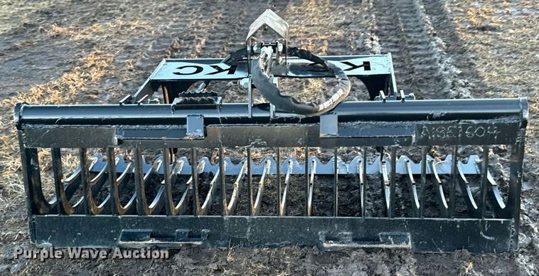 image for item OJ9390 KC skid steer rock grapple bucket