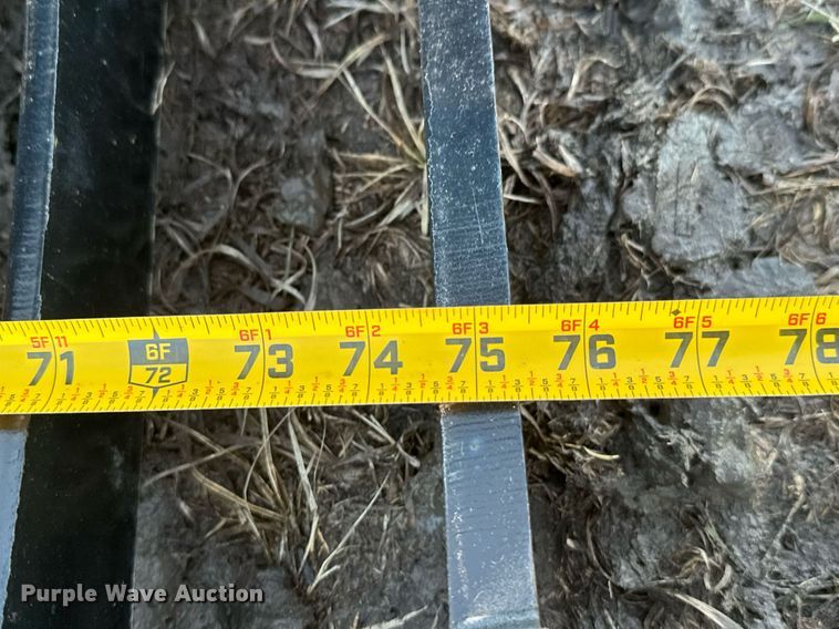 image for item OJ9390 KC skid steer rock grapple bucket