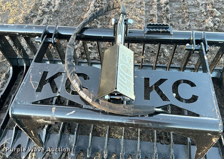 image for item OJ9390 KC skid steer rock grapple bucket