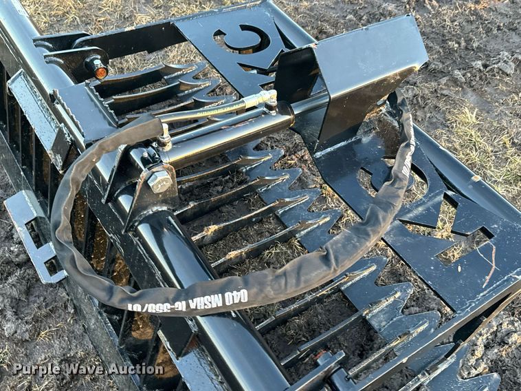 image for item OJ9390 KC skid steer rock grapple bucket