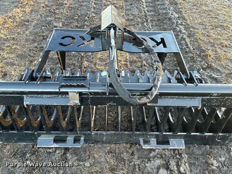 image for item OJ9390 KC skid steer rock grapple bucket