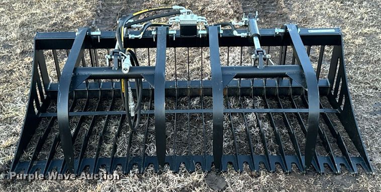 image for item OJ9404 JCT skid steer rock grapple bucket