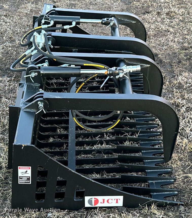 image for item OJ9404 JCT skid steer rock grapple bucket