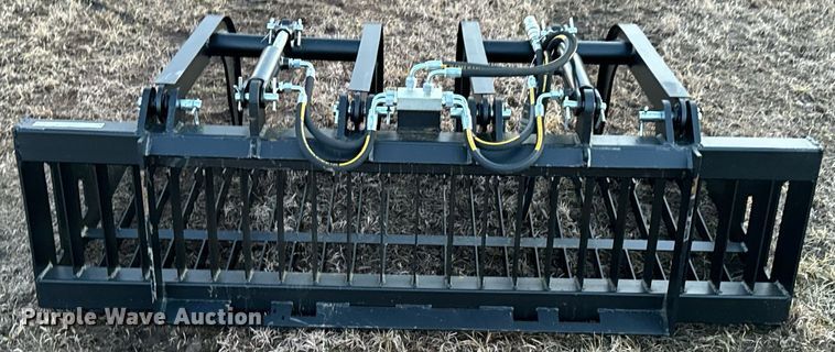 image for item OJ9404 JCT skid steer rock grapple bucket