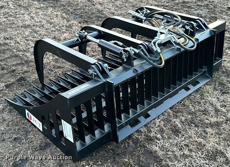 image for item OJ9404 JCT skid steer rock grapple bucket