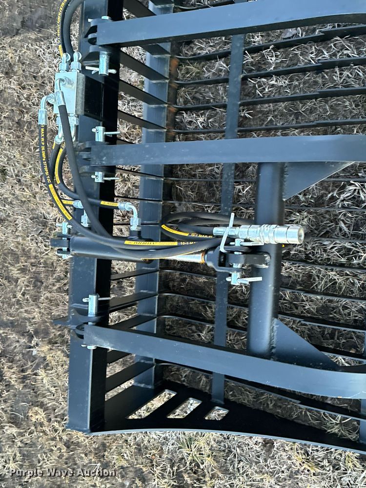 image for item OJ9404 JCT skid steer rock grapple bucket