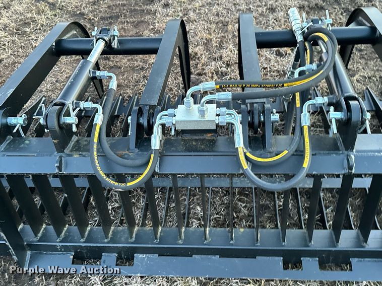 image for item OJ9404 JCT skid steer rock grapple bucket