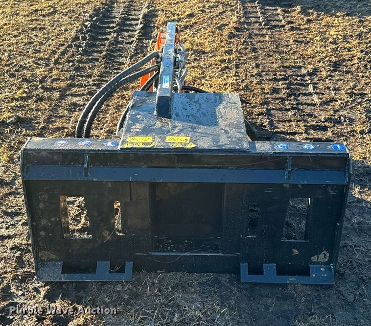 image for item OJ9407 2023 Mower King ECSSCT72 skid steer trencher