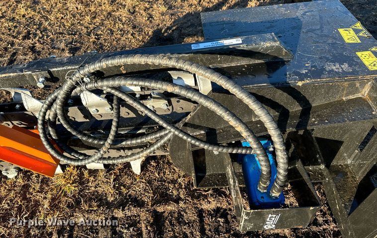 image for item OJ9407 2023 Mower King ECSSCT72 skid steer trencher