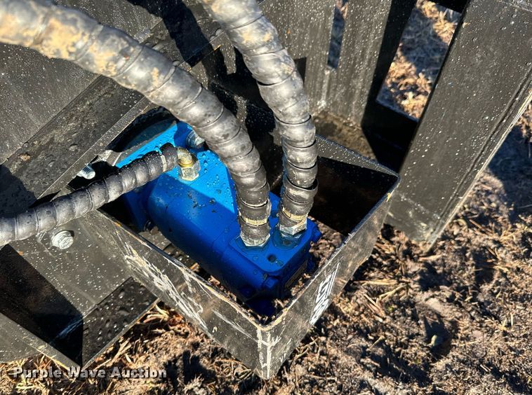 image for item OJ9407 2023 Mower King ECSSCT72 skid steer trencher