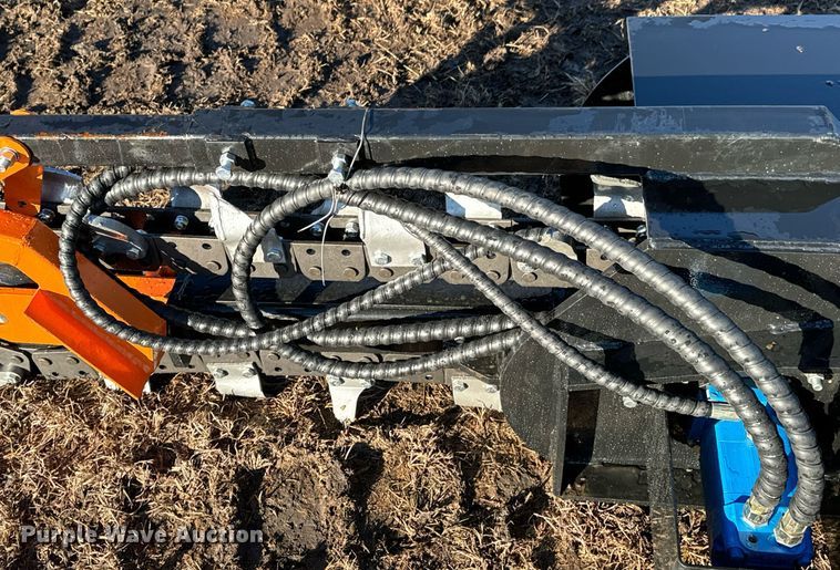 image for item OJ9415 2023 AgroTK ECSSCT72 skid steer trencher