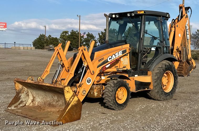 image for item OM9800 2011 Case  580N backhoe