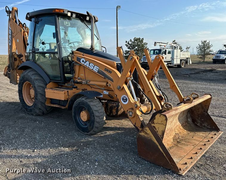 image for item OM9800 2011 Case  580N backhoe
