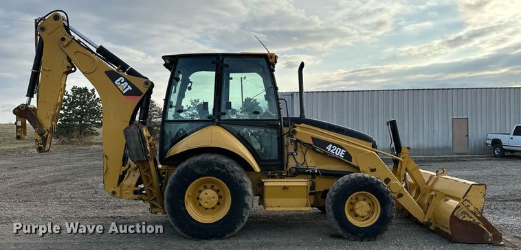 image for item OM9801 2011 Caterpillar  420E backhoe