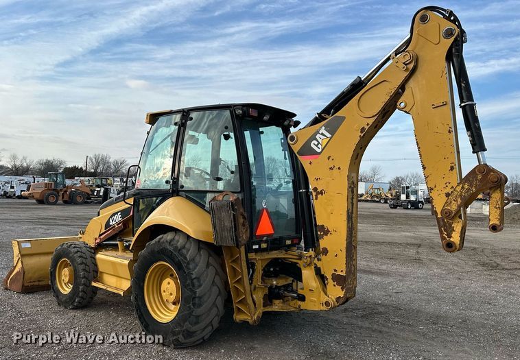 image for item OM9801 2011 Caterpillar  420E backhoe