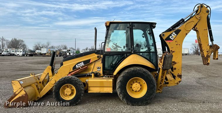 image for item OM9801 2011 Caterpillar  420E backhoe