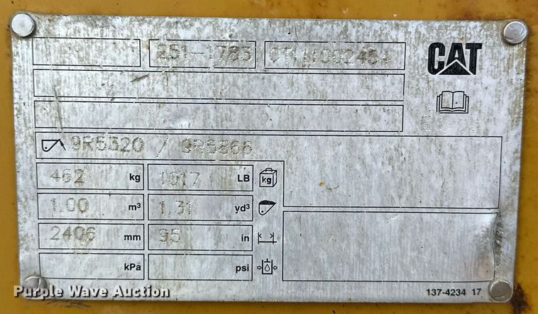 image for item OM9801 2011 Caterpillar  420E backhoe