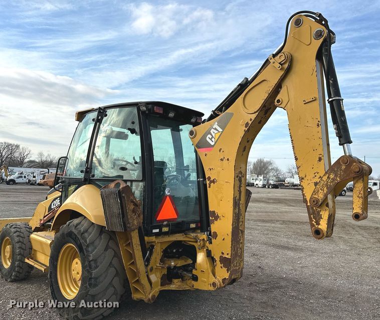 image for item OM9801 2011 Caterpillar  420E backhoe