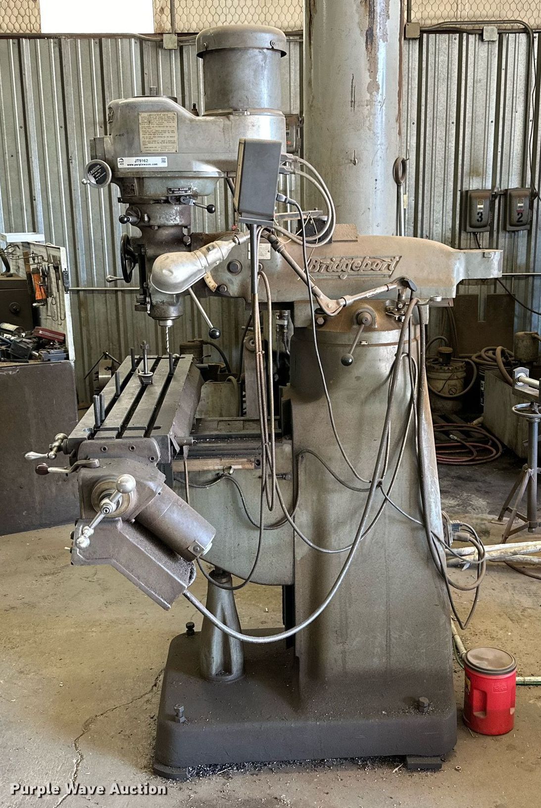 Bridgeport drill press in TX Item JT9162 for sale Purple Wave