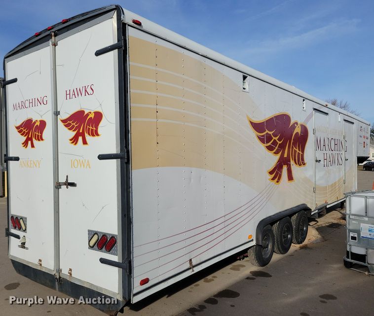 image for item DL7819 1990 Haulmark GGN840BT enclosed cargo trailer