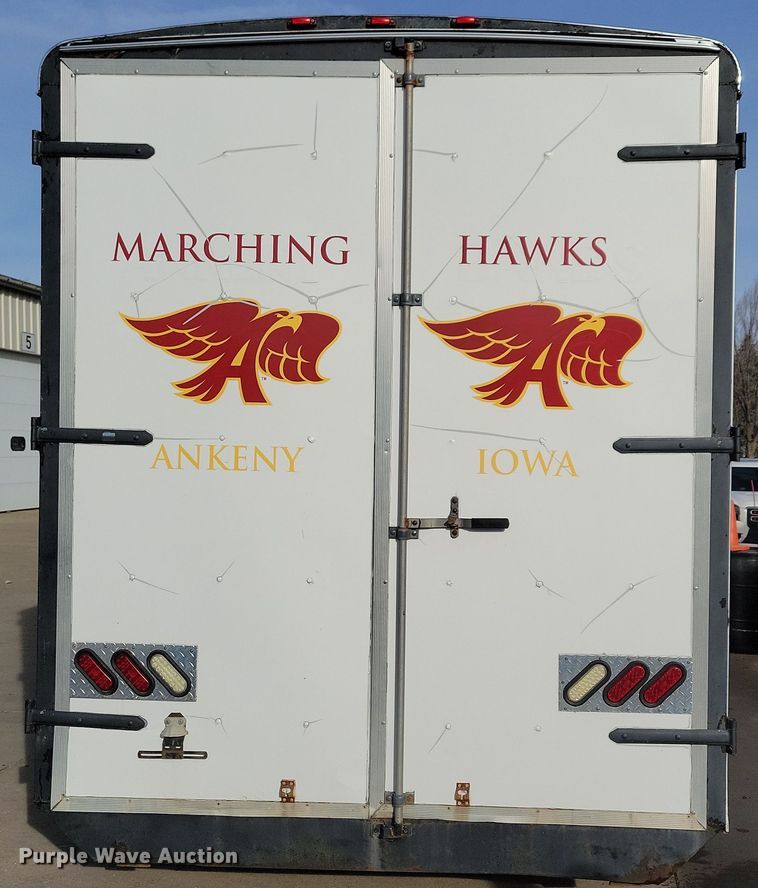 image for item DL7819 1990 Haulmark GGN840BT enclosed cargo trailer