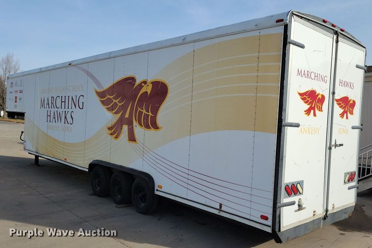 image for item DL7819 1990 Haulmark GGN840BT enclosed cargo trailer