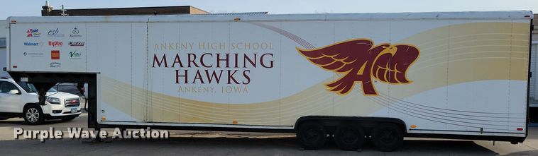 image for item DL7819 1990 Haulmark GGN840BT enclosed cargo trailer