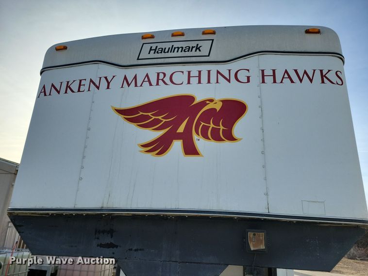 image for item DL7819 1990 Haulmark GGN840BT enclosed cargo trailer