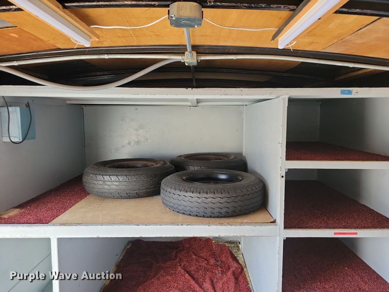 image for item DL7819 1990 Haulmark GGN840BT enclosed cargo trailer