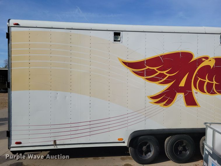 image for item DL7819 1990 Haulmark GGN840BT enclosed cargo trailer