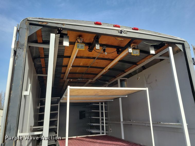 image for item DL7819 1990 Haulmark GGN840BT enclosed cargo trailer