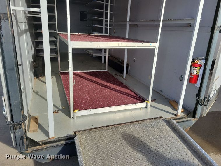 image for item DL7819 1990 Haulmark GGN840BT enclosed cargo trailer