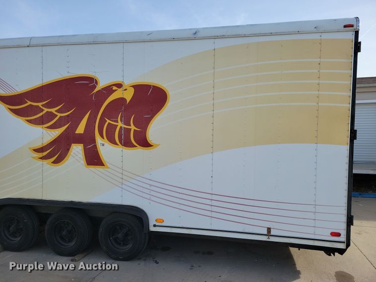 image for item DL7819 1990 Haulmark GGN840BT enclosed cargo trailer