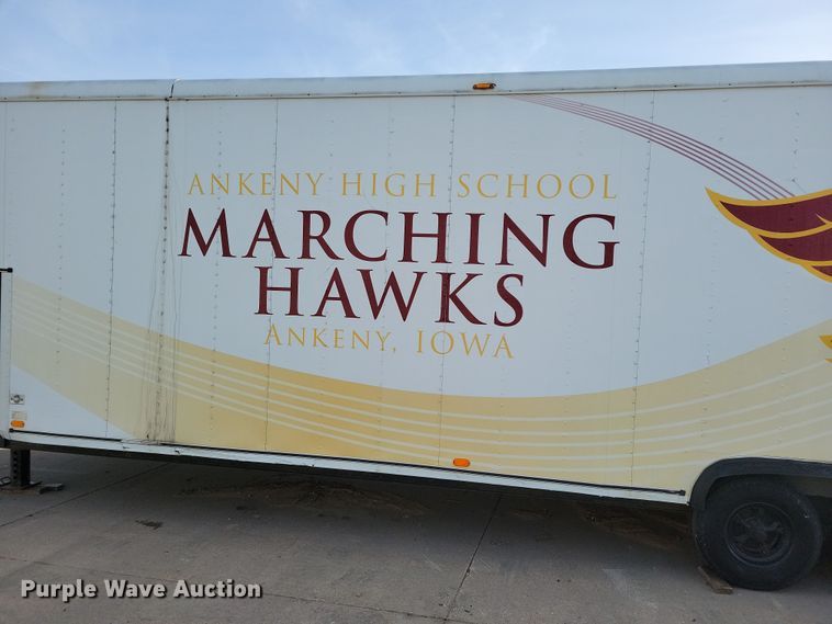 image for item DL7819 1990 Haulmark GGN840BT enclosed cargo trailer