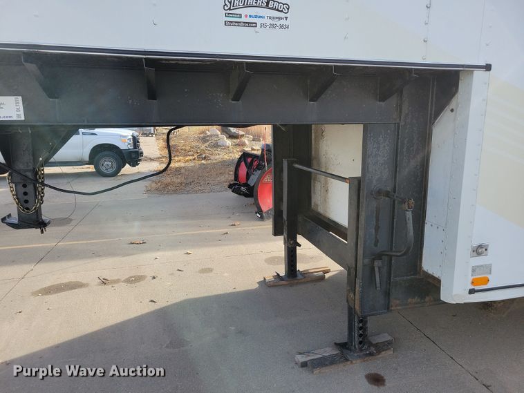 image for item DL7819 1990 Haulmark GGN840BT enclosed cargo trailer