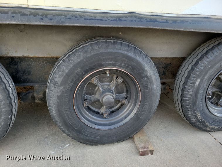 image for item DL7819 1990 Haulmark GGN840BT enclosed cargo trailer