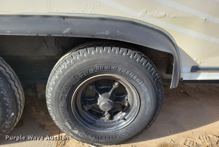 image for item DL7819 1990 Haulmark GGN840BT enclosed cargo trailer