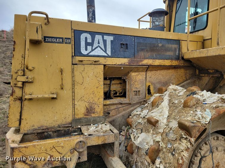 image for item DL7849 1991 Caterpillar 826C landfill compactor