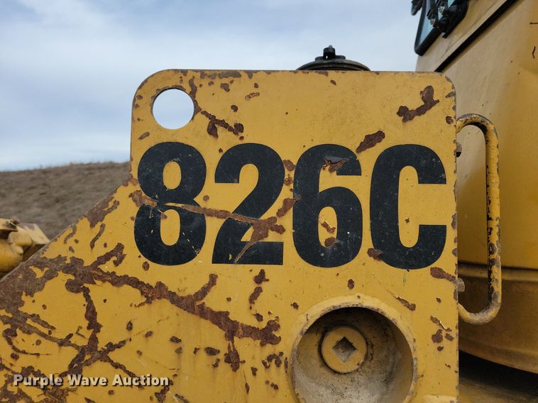 image for item DL7849 1991 Caterpillar 826C landfill compactor